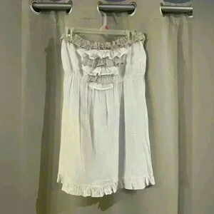 Women’s Tan Bag Lady Strapless Dress